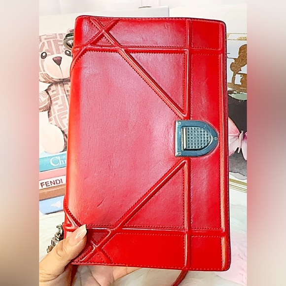 Dior/ Diorama leather crossbody bag - Picture 4 of 11